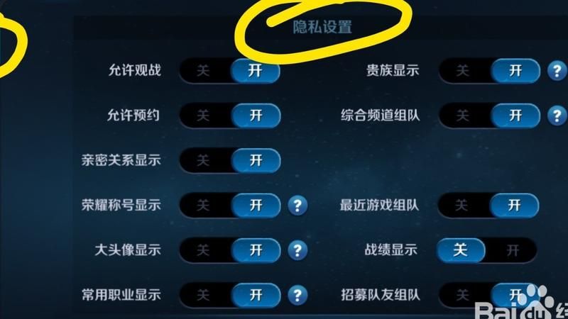 王者怎么样能隐藏战绩